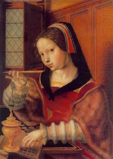 Jan Sanders van Hemessen Woman Weighing Gold china oil painting image